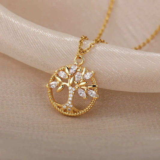 Light Necklace 'Tree of Life'