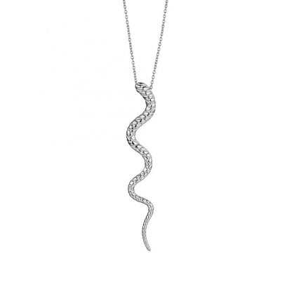 Necklace with Snake Pendant