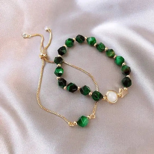 Elegant Green Bracelets