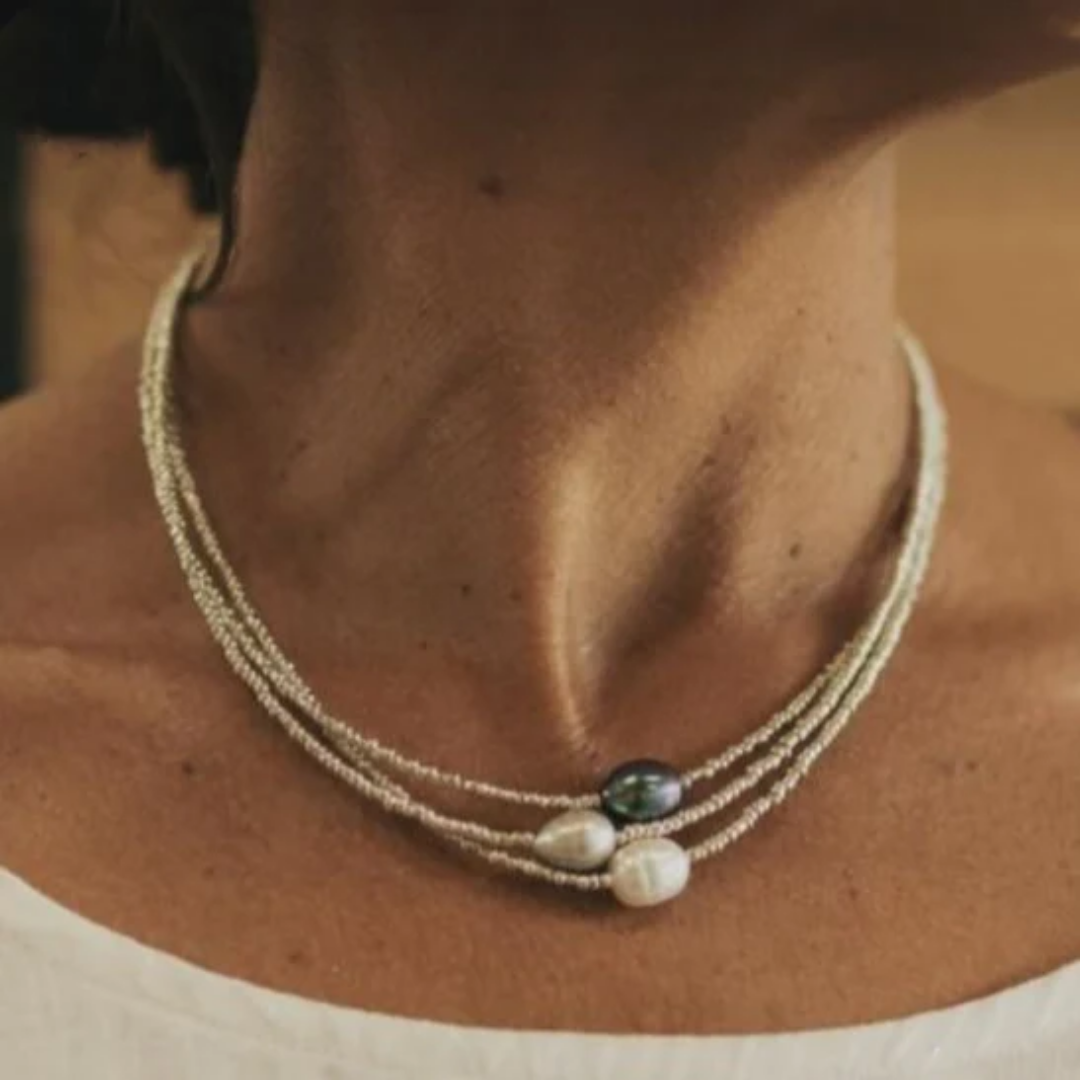 Vintage Fresh Water Pearl Necklace | Sustainable Ocean-inspired Jewellery